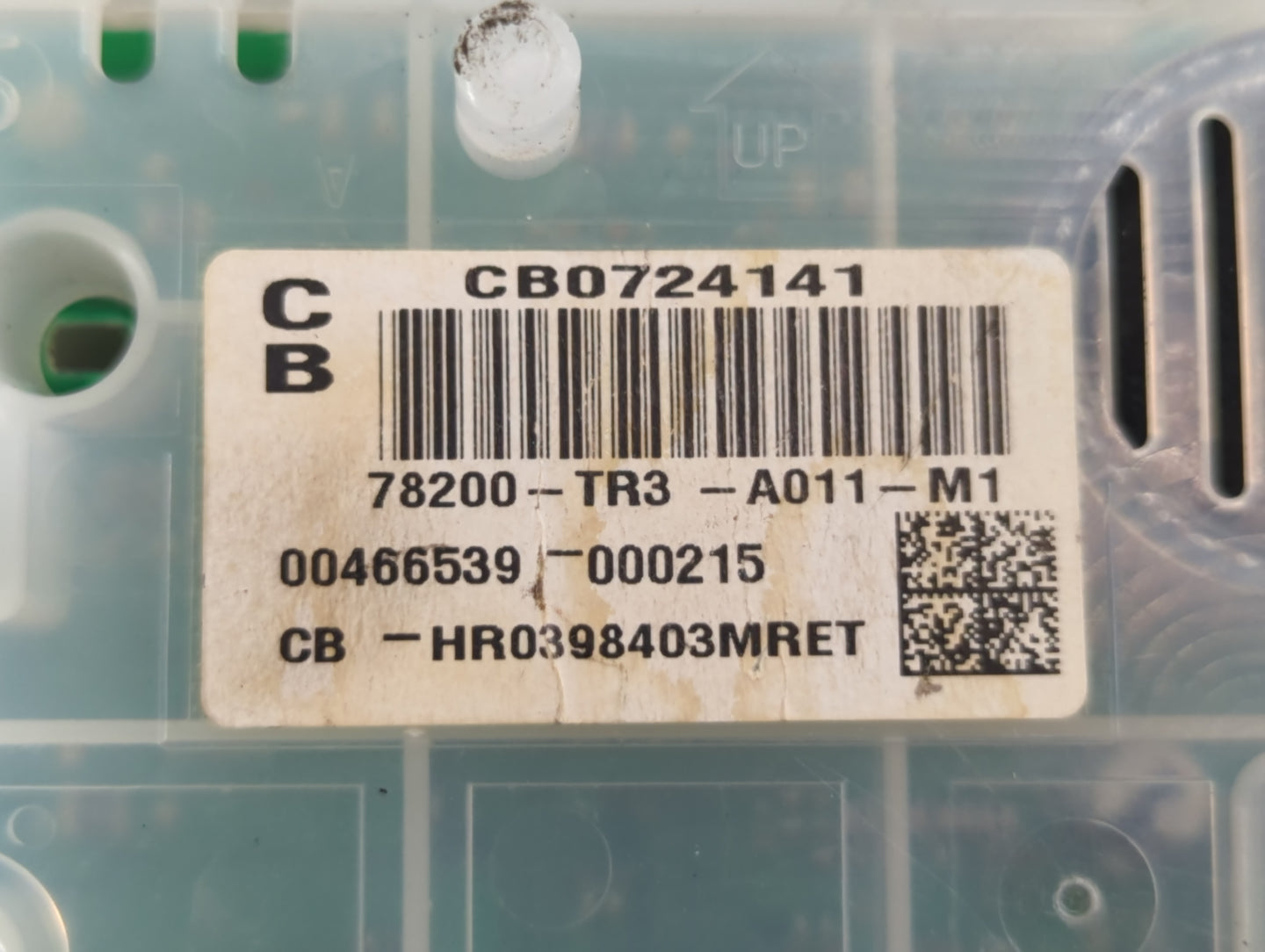 2014-2015 Honda Civic Instrument Cluster Speedometer Gauges P/N:78200-TR3-A011-M1 Fits Fits 2014 2015 OEM Used Auto Parts - 