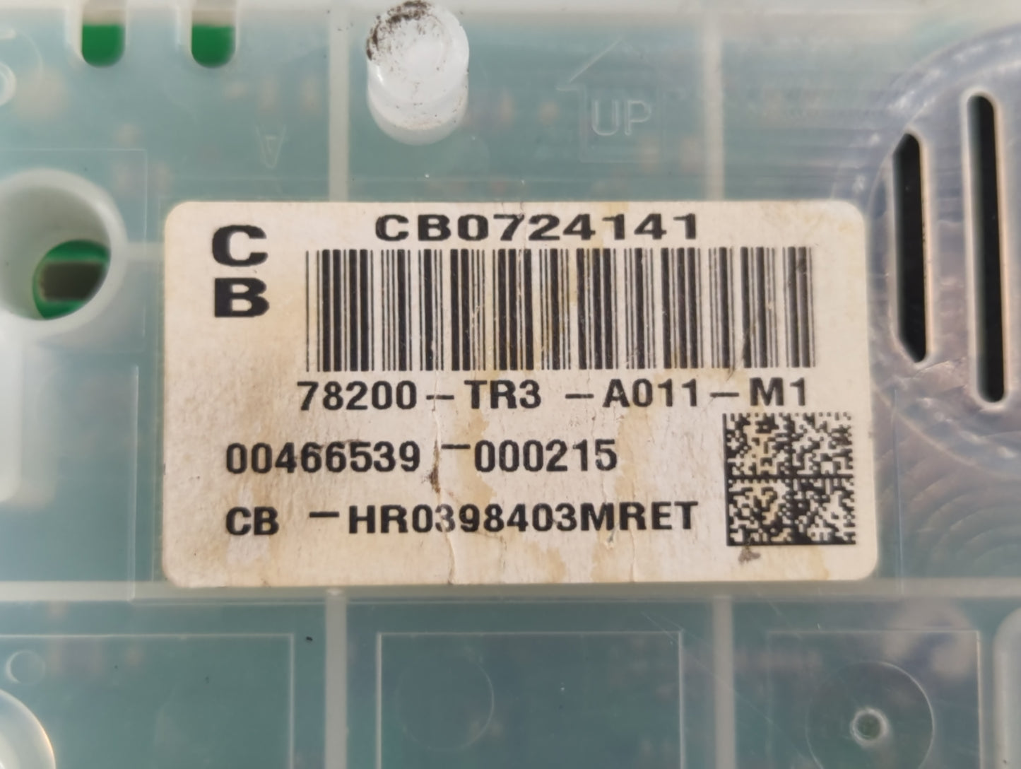 2014-2015 Honda Civic Instrument Cluster Speedometer Gauges P/N:78200-TR3-A011-M1 Fits Fits 2014 2015 OEM Used Auto Parts - 