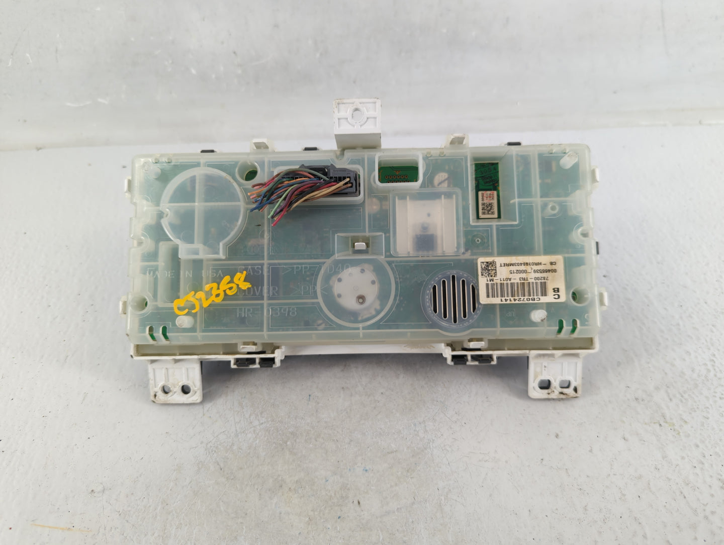 2014-2015 Honda Civic Instrument Cluster Speedometer Gauges P/N:78200-TR3-A011-M1 Fits Fits 2014 2015 OEM Used Auto Parts - 