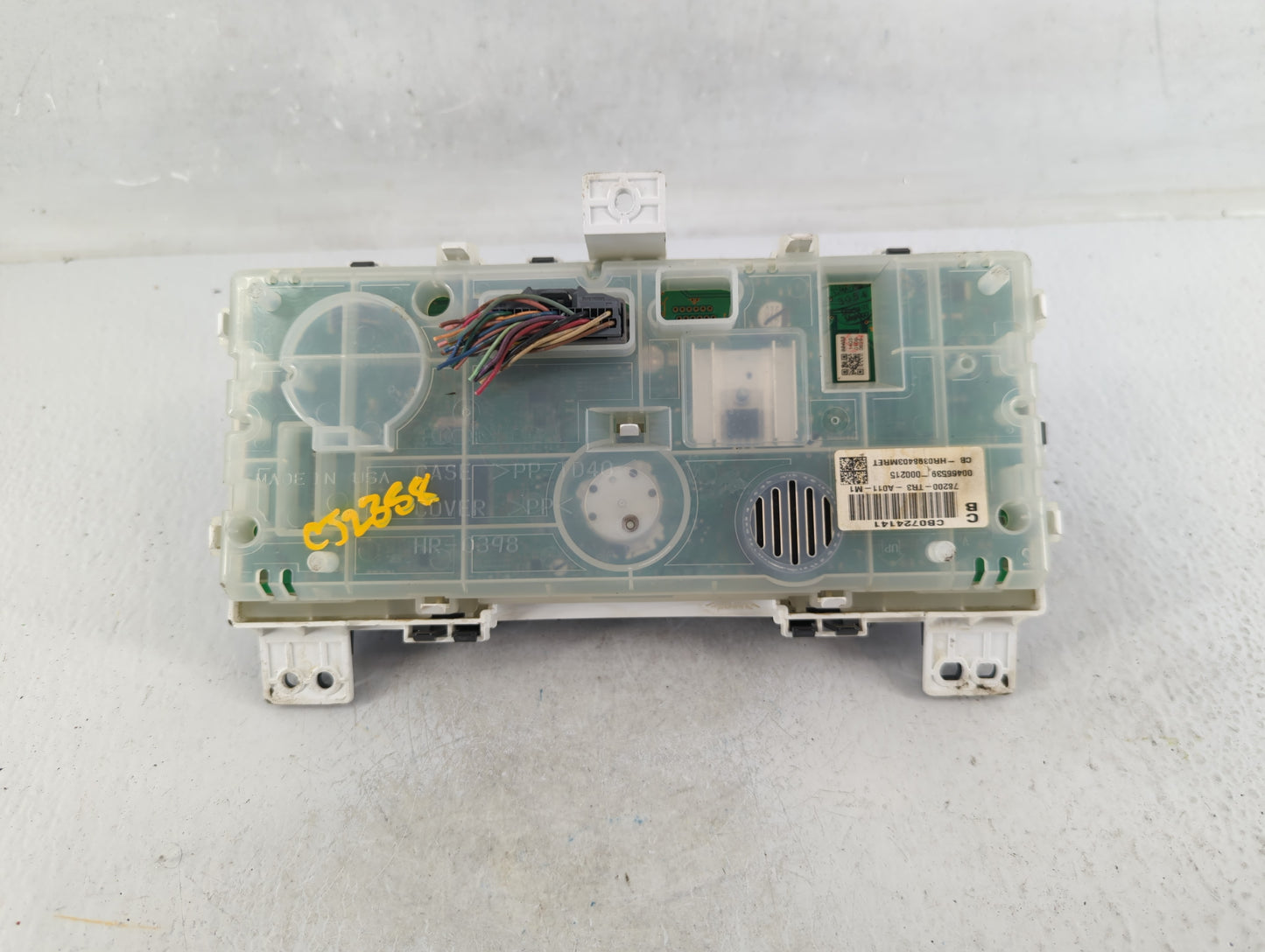 2014-2015 Honda Civic Instrument Cluster Speedometer Gauges P/N:78200-TR3-A011-M1 Fits Fits 2014 2015 OEM Used Auto Parts - 