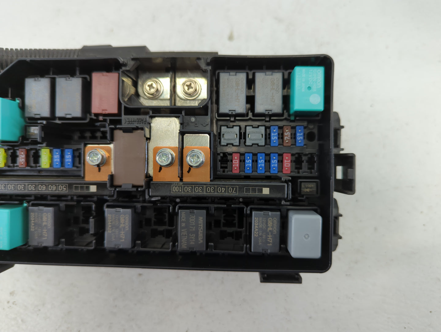 2012-2015 Honda Civic Fusebox Fuse Box Panel Relay Module P/N:072R20UB5T TR0 A012 A0 Fits Fits 2012 2013 2014 2015 OEM Used 