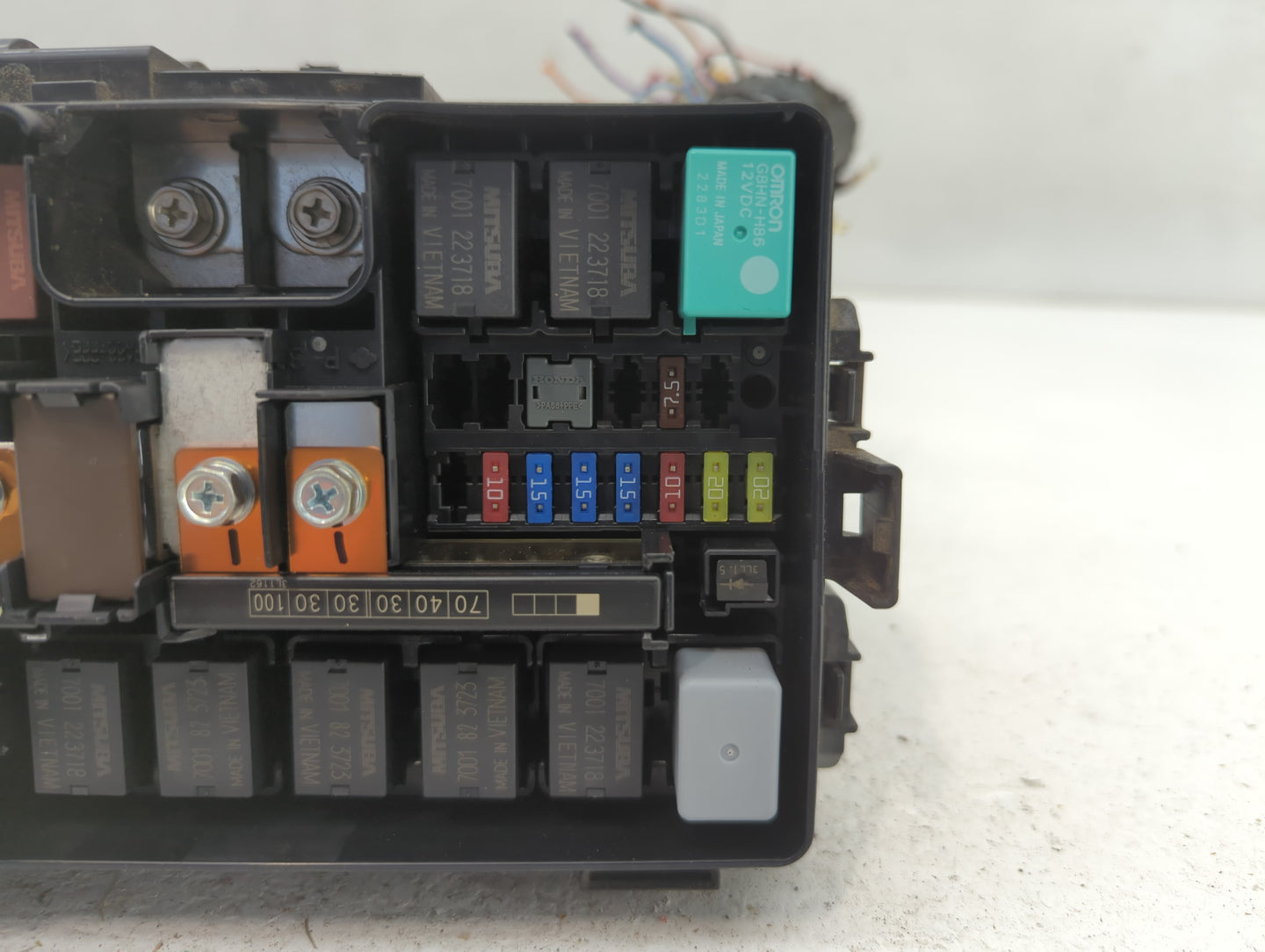 2012-2015 Honda Civic Fusebox Fuse Box Panel Relay Module P/N:>PP-TD20< 072R20X1MX, TR0 A012 A0 Fits Fits 2012 2013 2014 201