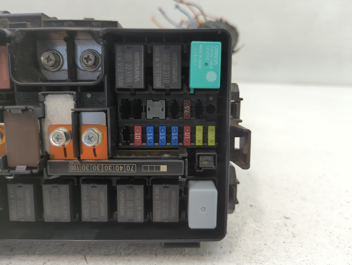2012-2015 Honda Civic Fusebox Fuse Box Panel Relay Module P/N:>PP-TD20< 072R20X1MX, TR0 A012 A0 Fits Fits 2012 2013 2014 201