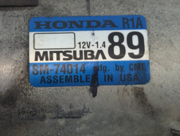2013-2015 Honda Civic Car Starter Motor Solenoid OEM P/N:SM-74014 Fits Fits 2013 2014 2015 2016 2017 2018 2019 2020 2021 2022 OEM Used Auto Parts