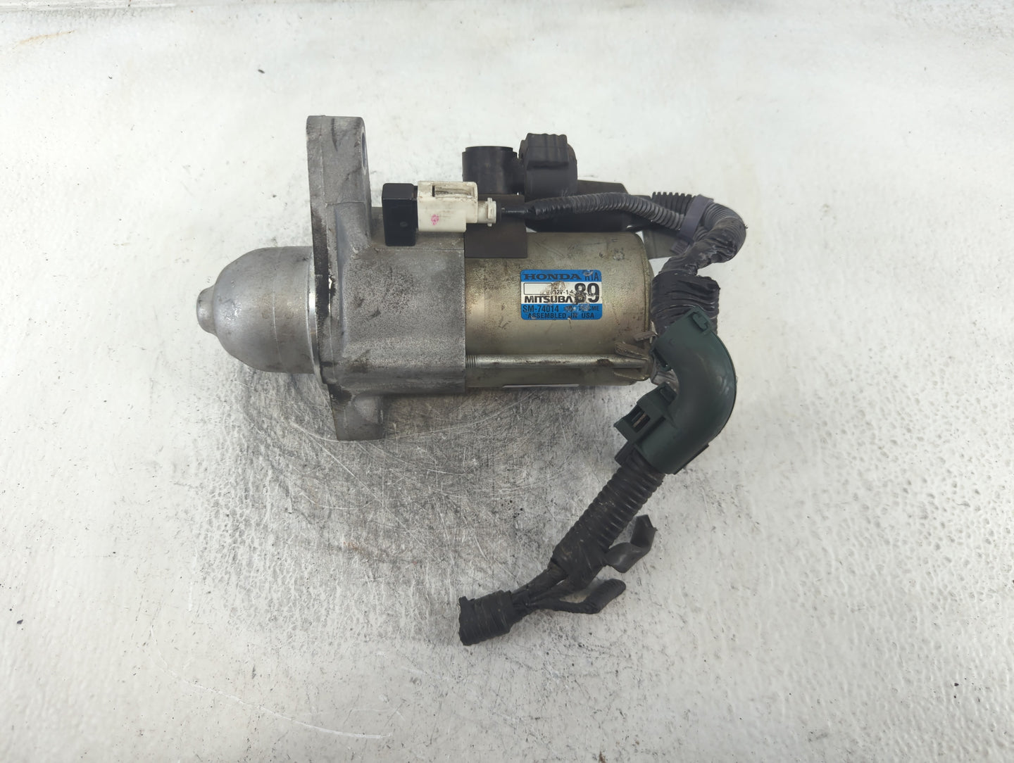 2013-2015 Honda Civic Car Starter Motor Solenoid OEM P/N:SM-74014 Fits Fits 2013 2014 2015 2016 2017 2018 2019 2020 2021 202