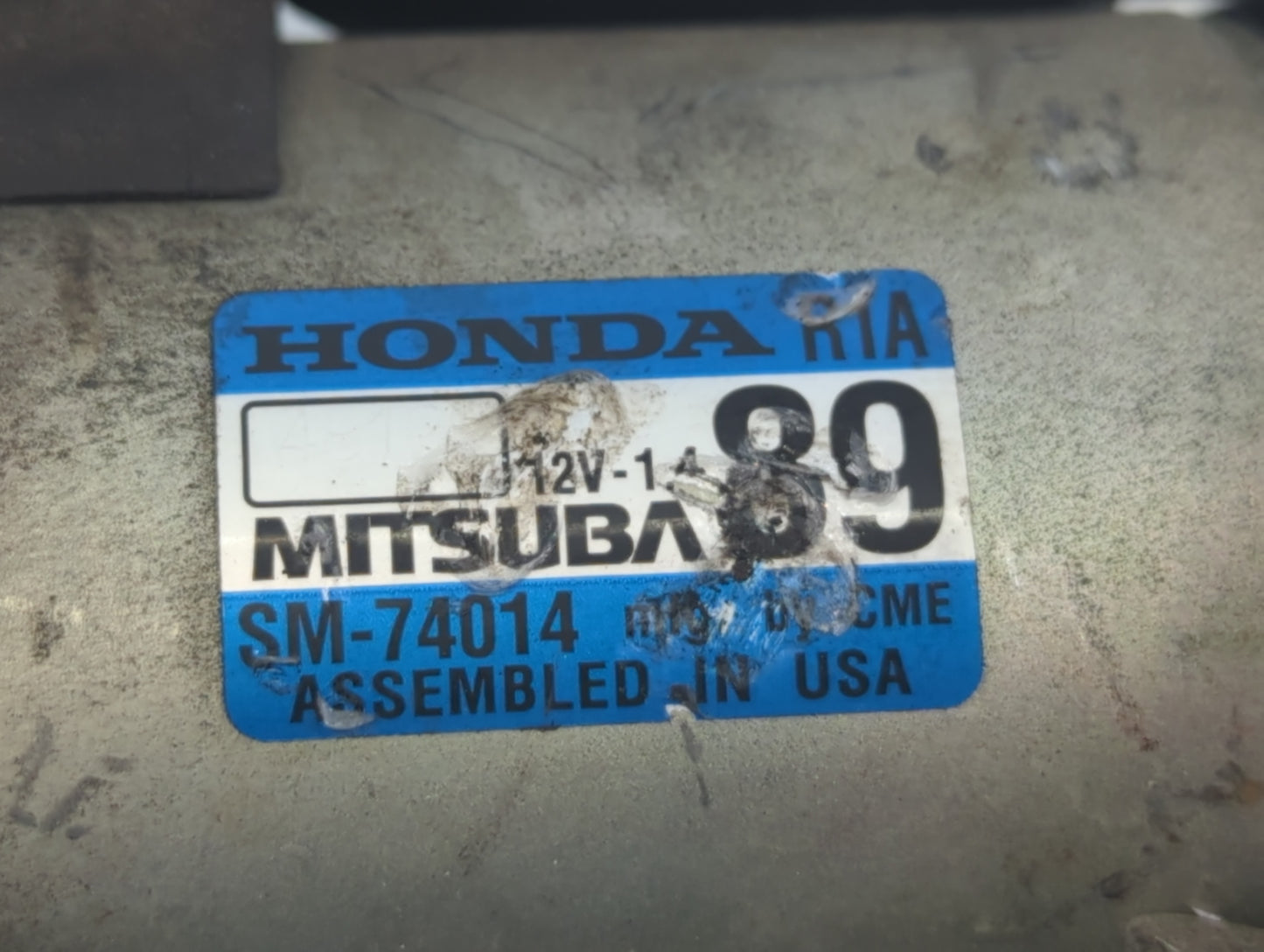 2013-2015 Honda Civic Car Starter Motor Solenoid OEM P/N:SM-74014 Fits Fits 2013 2014 2015 2016 2017 2018 2019 2020 2021 202