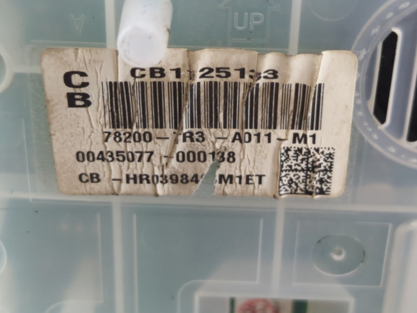 2014-2015 Honda Civic Instrument Cluster Speedometer Gauges P/N:78200-TR3-A01 M1 Fits Fits 2014 2015 OEM Used Auto Parts - O
