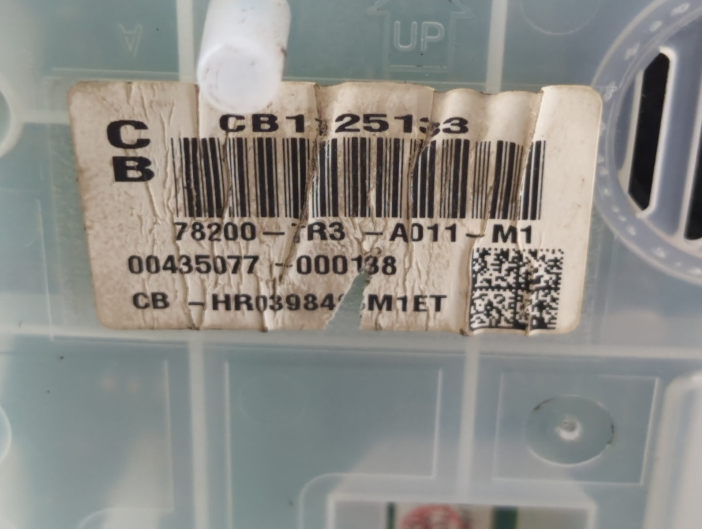 2014-2015 Honda Civic Instrument Cluster Speedometer Gauges P/N:78200-TR3-A01 M1 Fits Fits 2014 2015 OEM Used Auto Parts - O