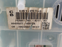 2014-2015 Honda Civic Instrument Cluster Speedometer Gauges P/N:78200-TR3-A01 M1 Fits Fits 2014 2015 OEM Used Auto Parts - O