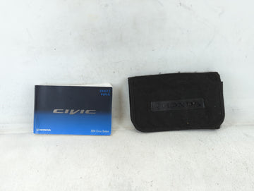 2014 Honda Civic Owners Manual Book Guide P/N:00X31-TR3-6201 31TR3620 OEM Used Auto Parts - Oemusedautoparts1.com