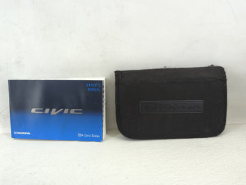 2014 Honda Civic Owners Manual Book Guide P/N:00X31-TR3-6201 OEM Used Auto Parts