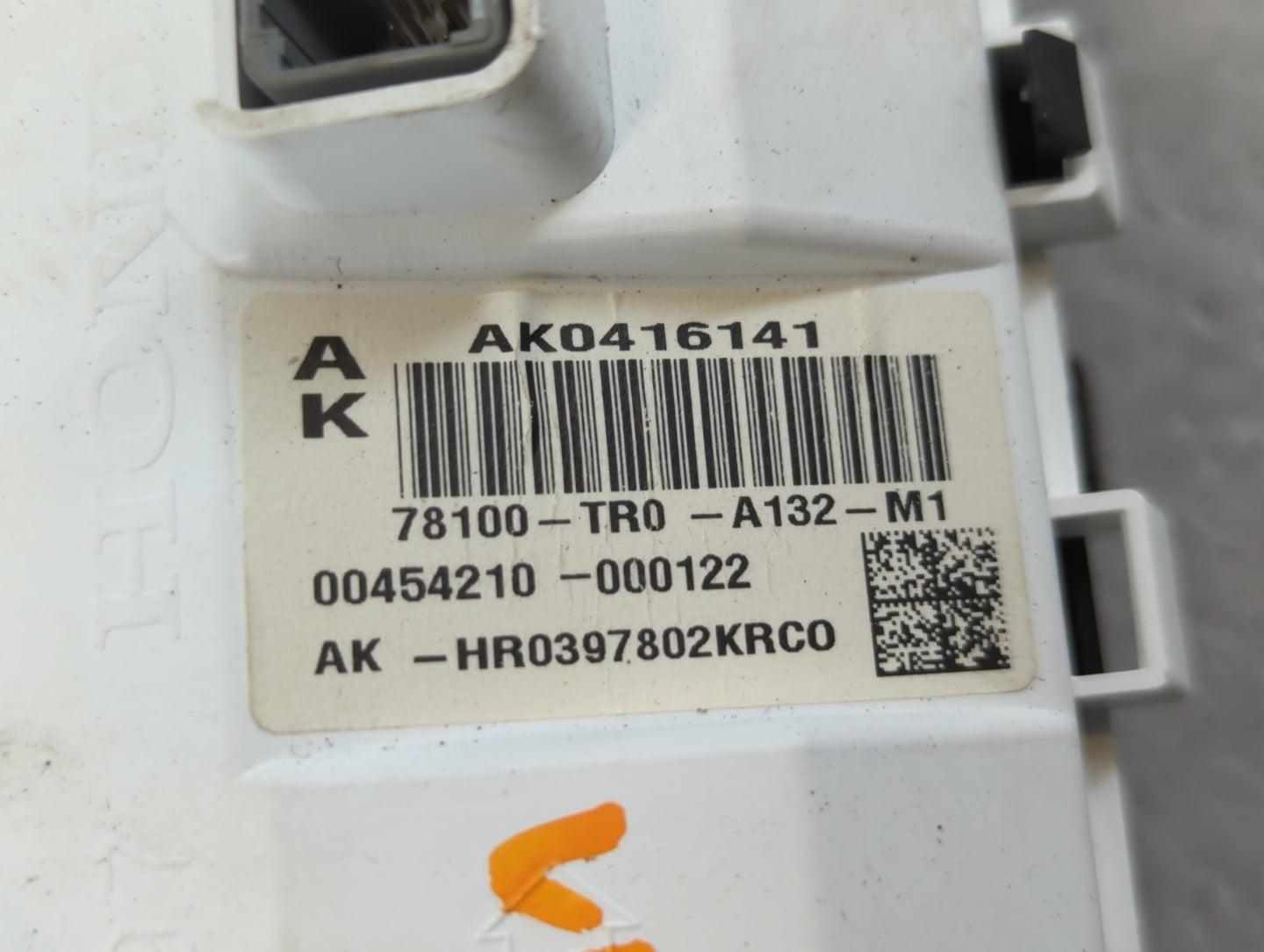2012-2015 Honda Civic Instrument Cluster Speedometer Gauges P/N:AK0416141 0045210-000122 Fits Fits 2012 2013 2014 2015 OEM U