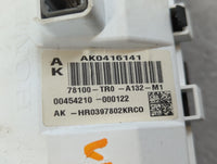 2012-2015 Honda Civic Instrument Cluster Speedometer Gauges P/N:AK0416141 0045210-000122 Fits Fits 2012 2013 2014 2015 OEM U