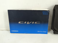 2014 Honda Civic Owners Manual Book Guide P/N:00X31-TR3-6210 31TR3621 OEM Used Auto Parts - Oemusedautoparts1.com