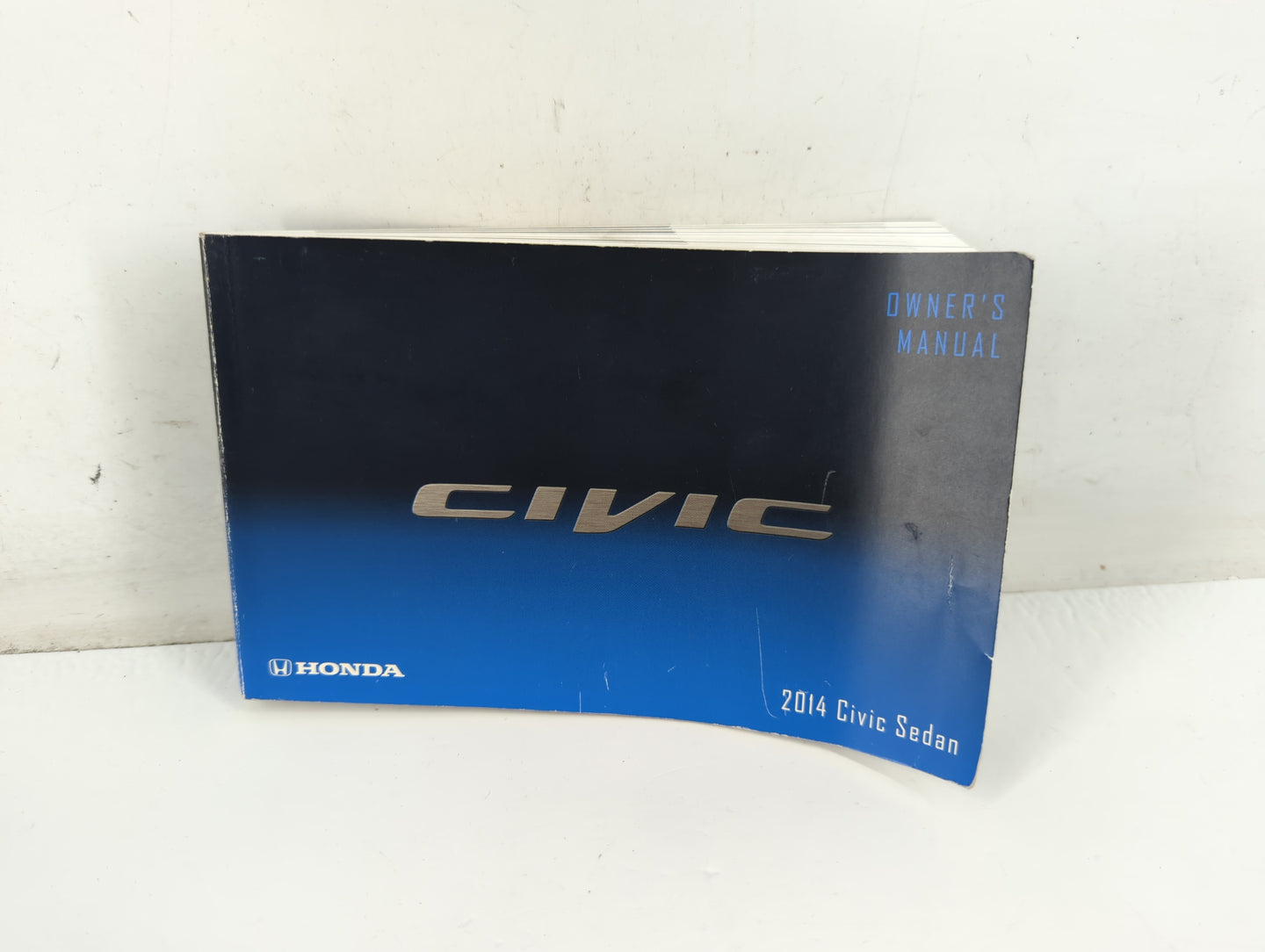 2014 Honda Civic Owners Manual Book Guide P/N:00X31-TR3-6201 31TR3620 OEM Used Auto Parts - Oemusedautoparts1.com