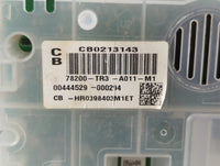 2014-2015 Honda Civic Instrument Cluster Speedometer Gauges P/N:78200-TR3-A011-M1 CB0213143 Fits Fits 2014 2015 OEM Used Aut