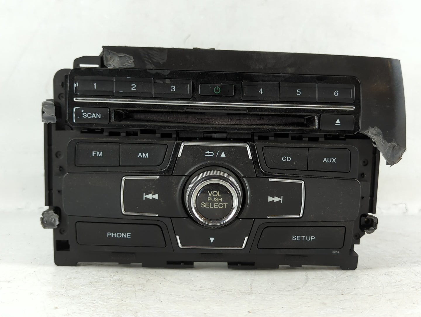 2014-2015 Honda Civic Radio AM FM Cd Player Receiver Replacement P/N:39100-TR3-A314-M1 Fits Fits 2014 2015 OEM Used Auto Par