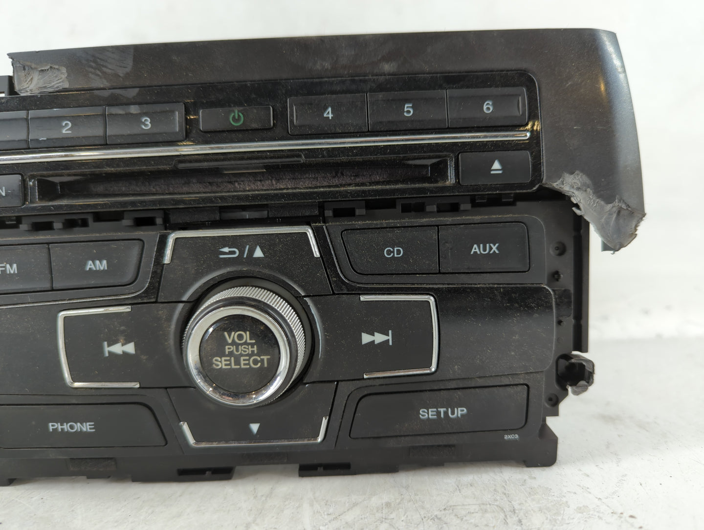 2014-2015 Honda Civic Radio AM FM Cd Player Receiver Replacement P/N:39100-TR3-A314-M1 Fits Fits 2014 2015 OEM Used Auto Par