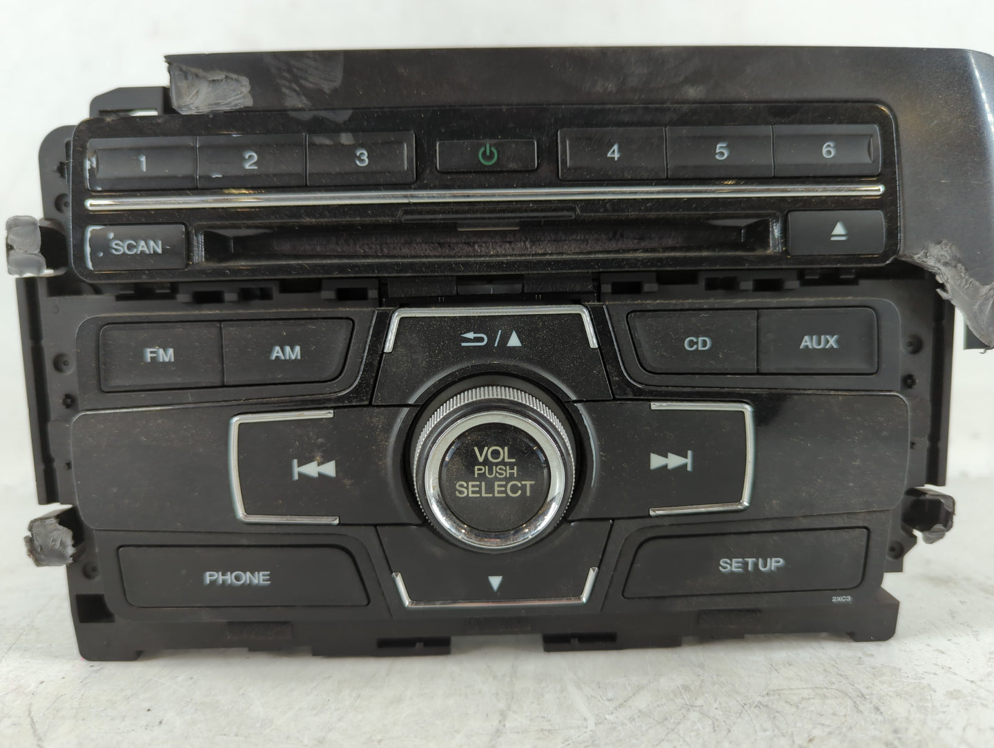 2014-2015 Honda Civic Radio AM FM Cd Player Receiver Replacement P/N:39100-TR3-A314-M1 Fits Fits 2014 2015 OEM Used Auto Par
