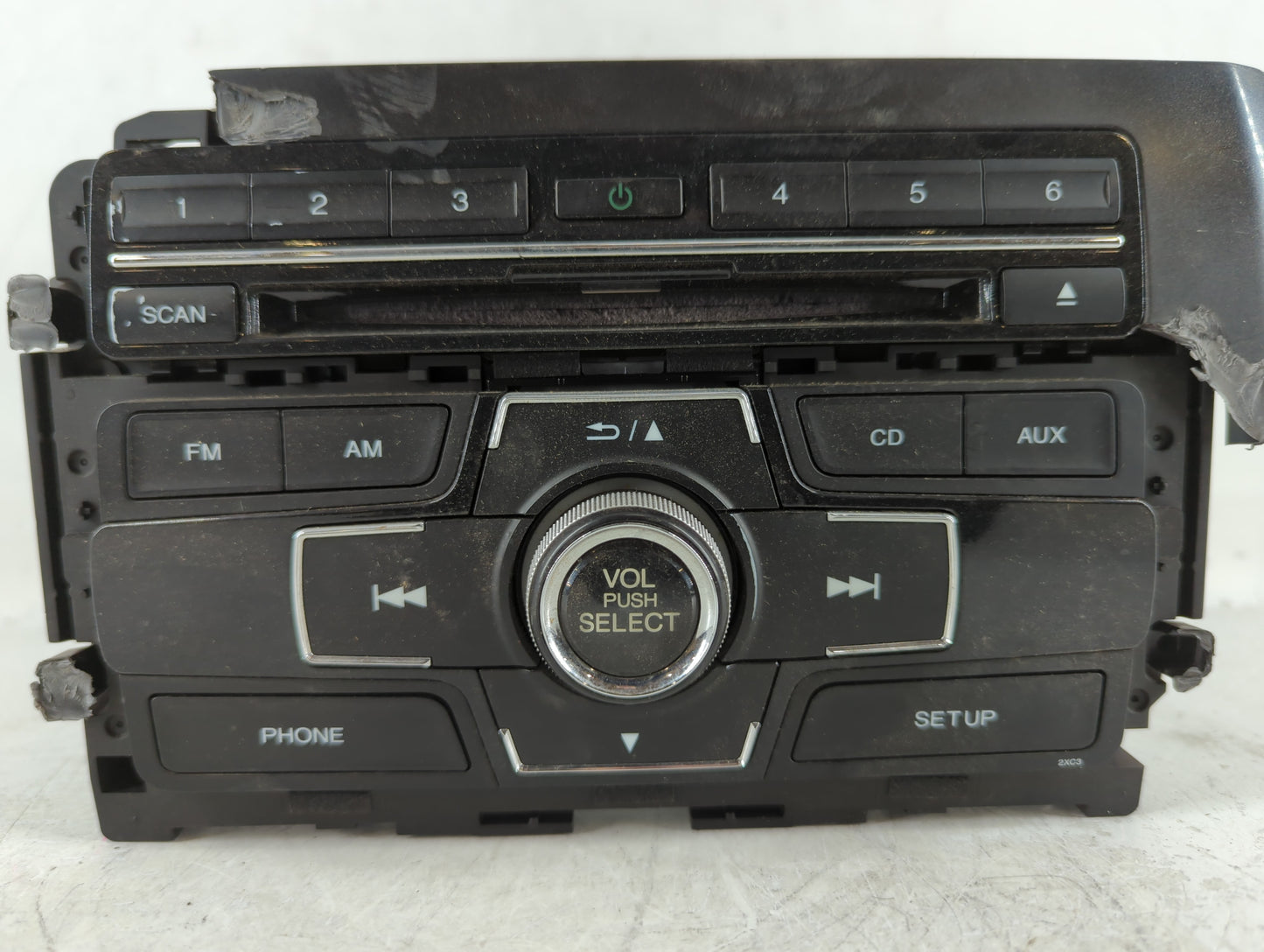 2014-2015 Honda Civic Radio AM FM Cd Player Receiver Replacement P/N:39100-TR3-A314-M1 Fits Fits 2014 2015 OEM Used Auto Par