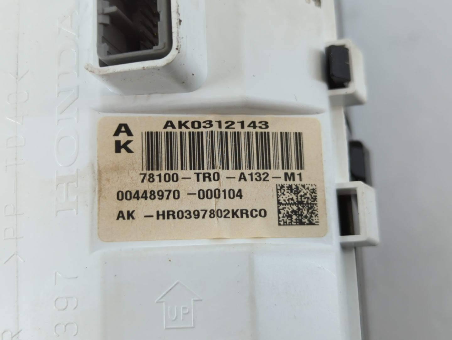 2012-2015 Honda Civic Instrument Cluster Speedometer Gauges P/N:AK0312143 78100-TR0-A132-M1 Fits Fits 2012 2013 2014 2015 OE