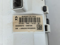 2012-2015 Honda Civic Instrument Cluster Speedometer Gauges P/N:AK0312143 78100-TR0-A132-M1 Fits Fits 2012 2013 2014 2015 OE