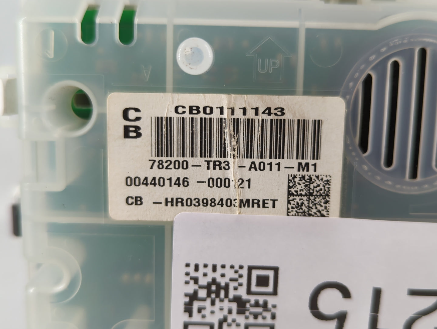 2014-2015 Honda Civic Instrument Cluster Speedometer Gauges P/N:CB0314143 78200-TR3-A011-M1 Fits Fits 2014 2015 OEM Used Aut