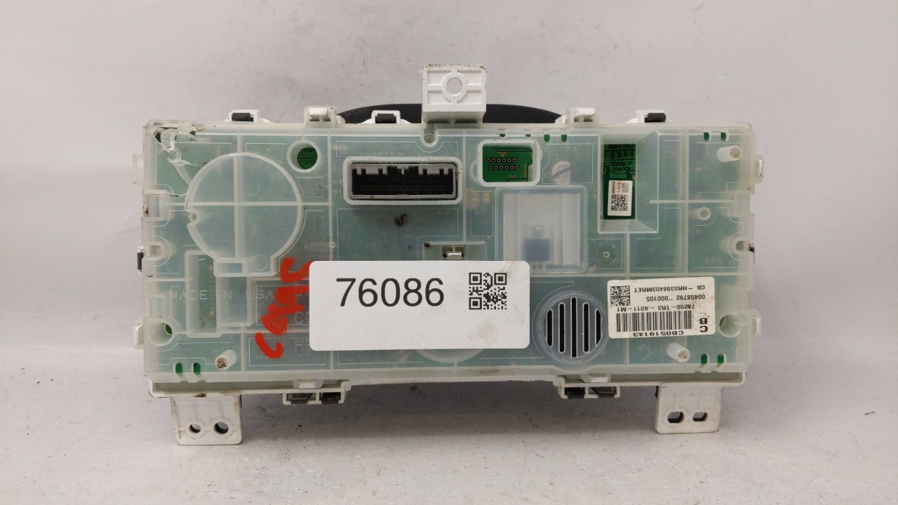 2014-2015 Honda Civic Instrument Cluster Speedometer Gauges P/N:78200-TR3-A011-M1 78200-TR3-A212-M1 Fits Fits 2014 2015 OEM 