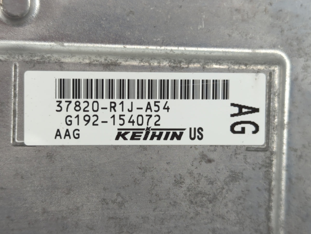 2014-2015 Honda Civic PCM Engine Control Computer ECU ECM PCU OEM P/N:37820-R1J-A54 Fits 2014 2015 OEM Used Auto Parts - Oem