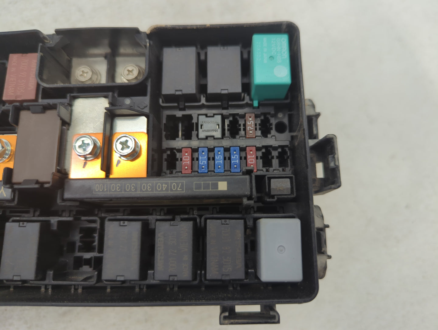 2012-2015 Honda Civic Fusebox Fuse Box Panel Relay Module P/N:TRO A012 AO Fits Fits 2012 2013 2014 2015 OEM Used Auto Parts 