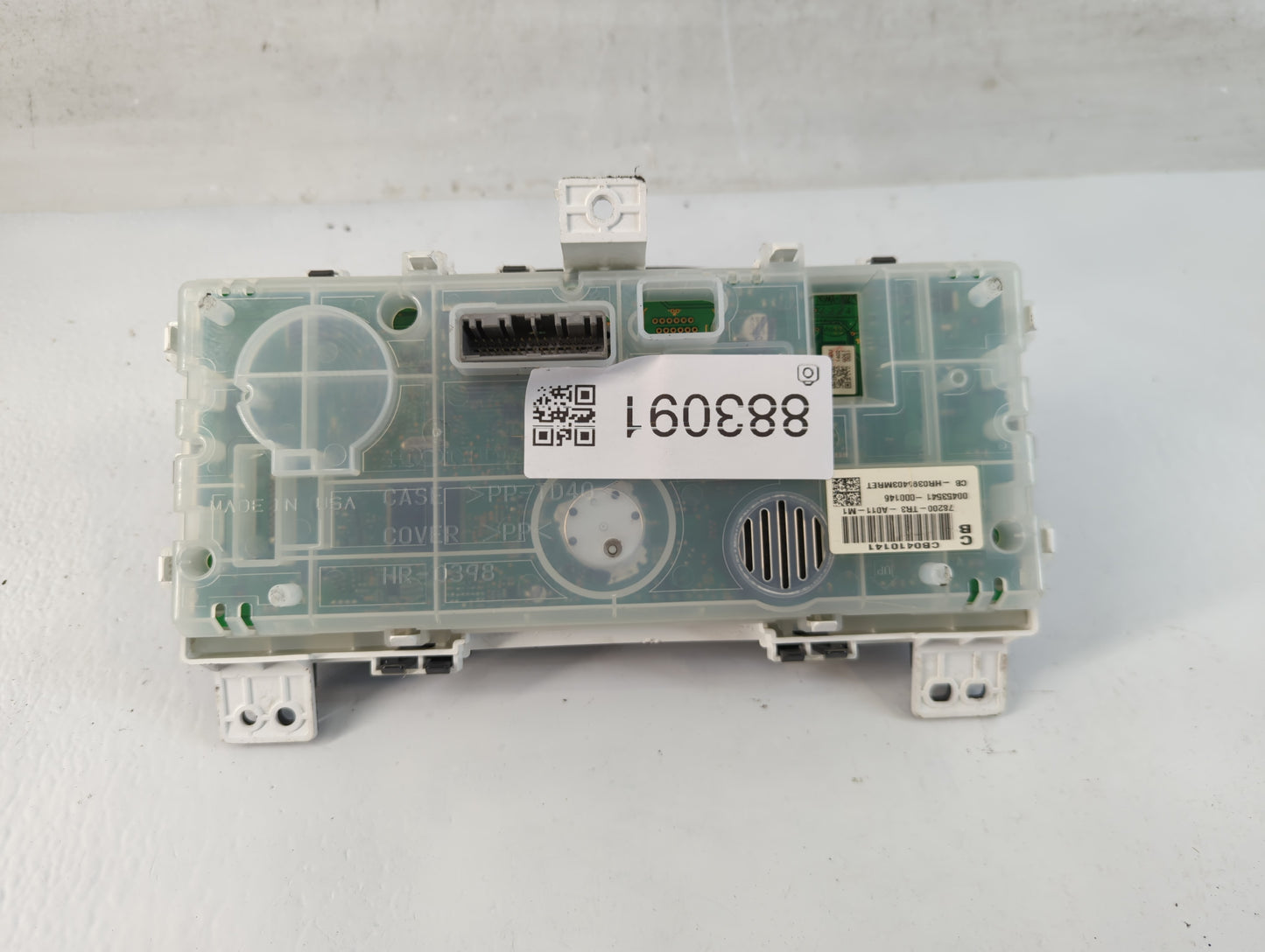 2014-2015 Honda Civic Instrument Cluster Speedometer Gauges P/N:78200-TR3-A011-M1 Fits Fits 2014 2015 OEM Used Auto Parts - 