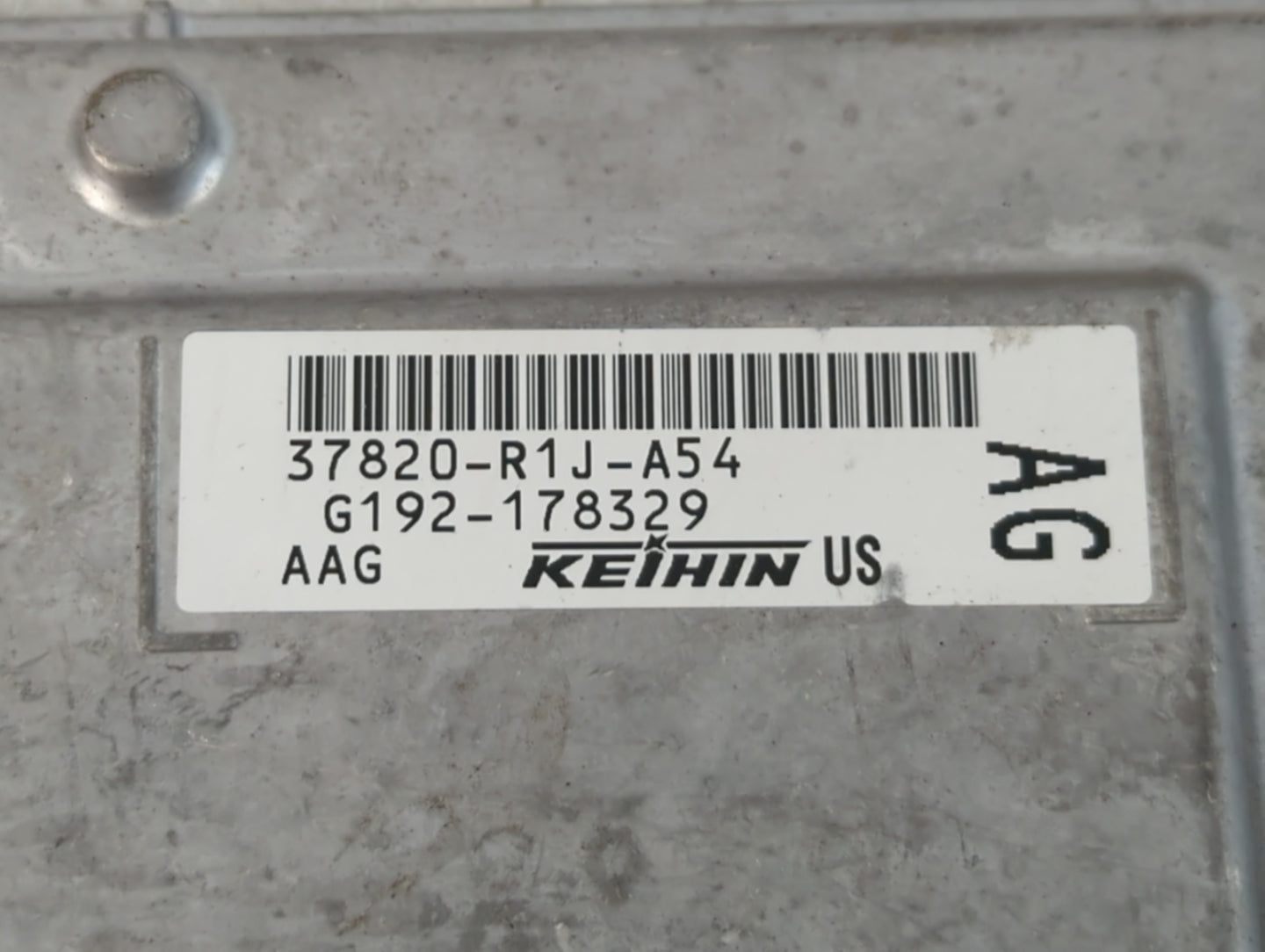 2014-2015 Honda Civic PCM Engine Control Computer ECU ECM PCU OEM P/N:37820-R1J-A54 Fits Fits 2014 2015 OEM Used Auto Parts 
