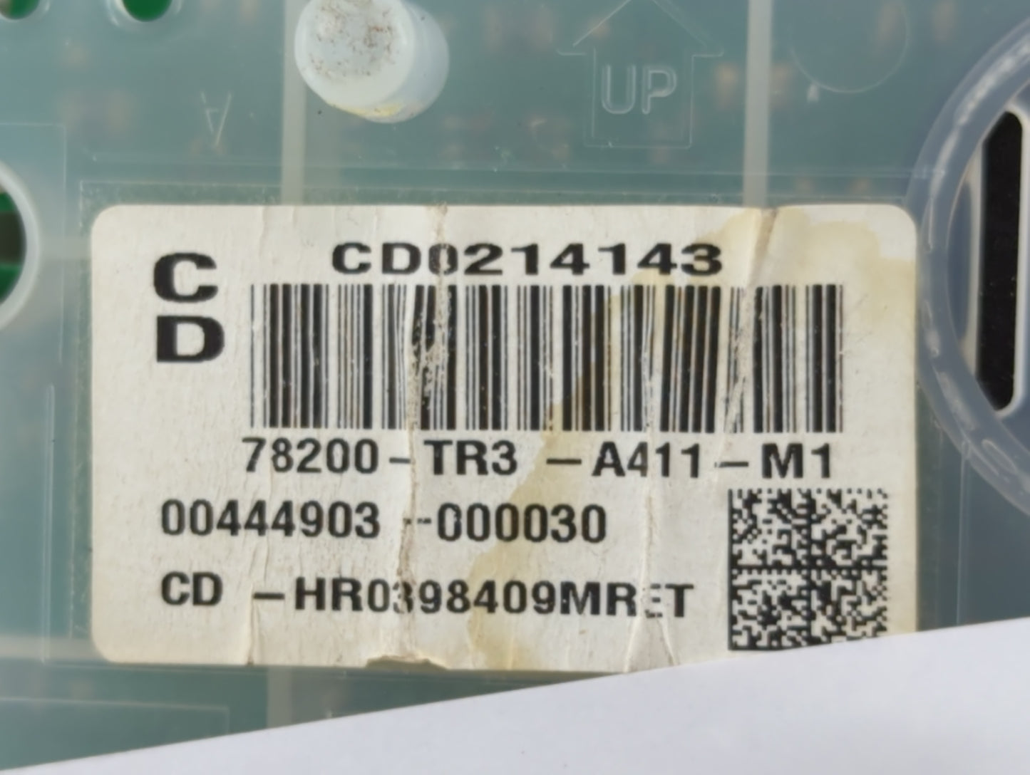 2012-2015 Honda Civic Instrument Cluster Speedometer Gauges P/N:78200-TR3-A411-M1 Fits Fits 2012 2013 2014 2015 OEM Used Aut