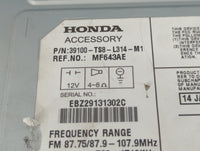 2014-2015 Honda Civic Radio AM FM Cd Player Receiver Replacement P/N:39100-TS8-L314-M1 Fits Fits 2014 2015 OEM Used Auto Par