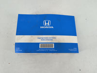 2014 Honda Civic Owners Manual Book Guide P/N:31T20620 00X31-T20-6200 OEM Used Auto Parts - Oemusedautoparts1.com