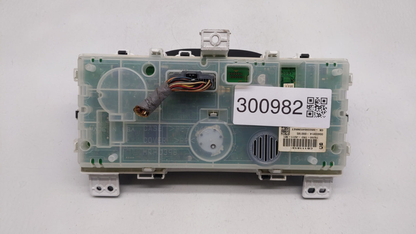 2014 Honda Civic Instrument Cluster Speedometer Gauges P/N:78200-TR3-A011-M1 Fits Fits 2012 2013 2015 OEM Used Auto Parts - 