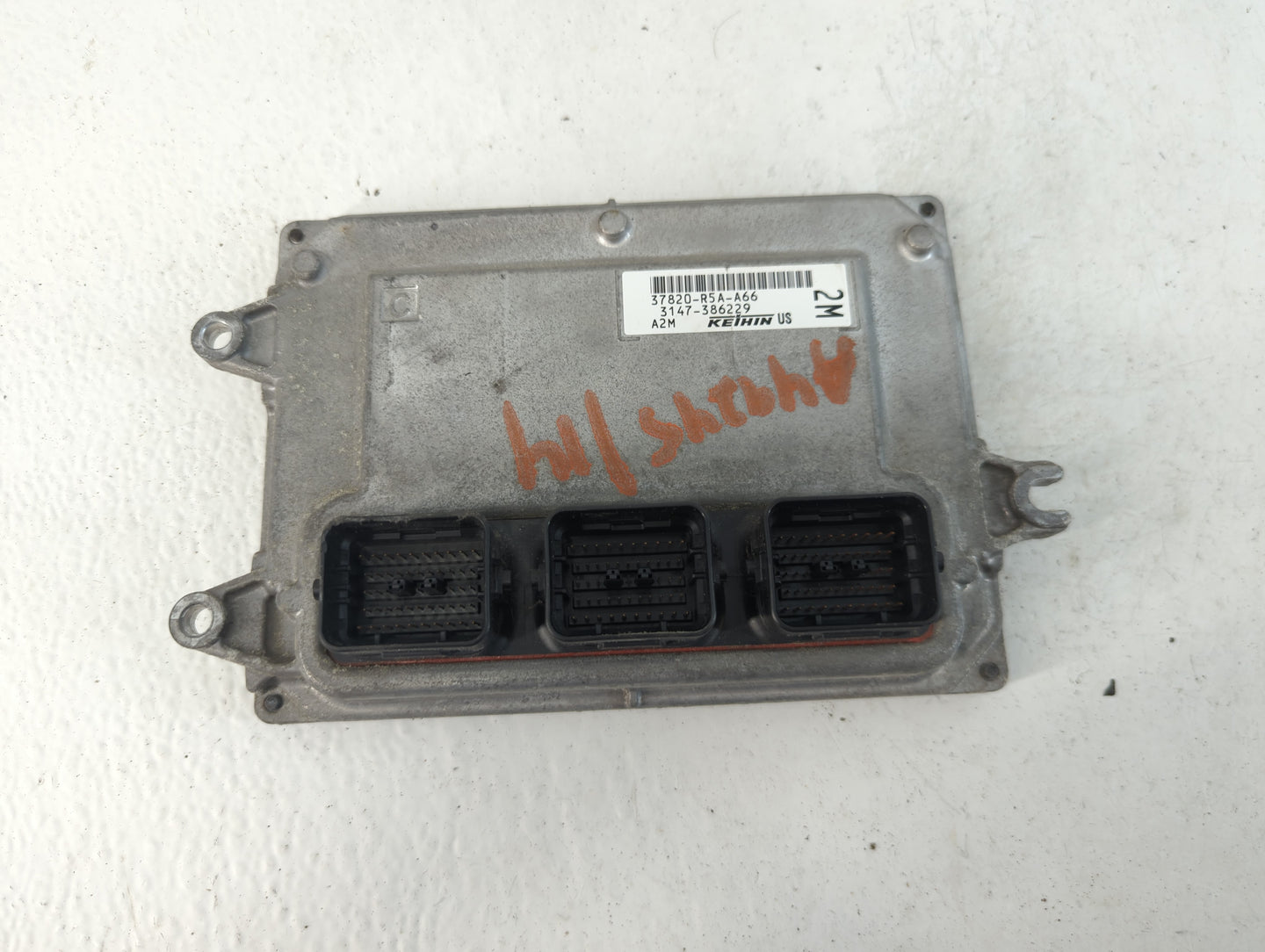 2012-2014 Honda Cr-V PCM Engine Control Computer ECU ECM PCU OEM P/N:3147-386229 37820-R5A-A66 Fits Fits 2012 2013 2014 OEM 