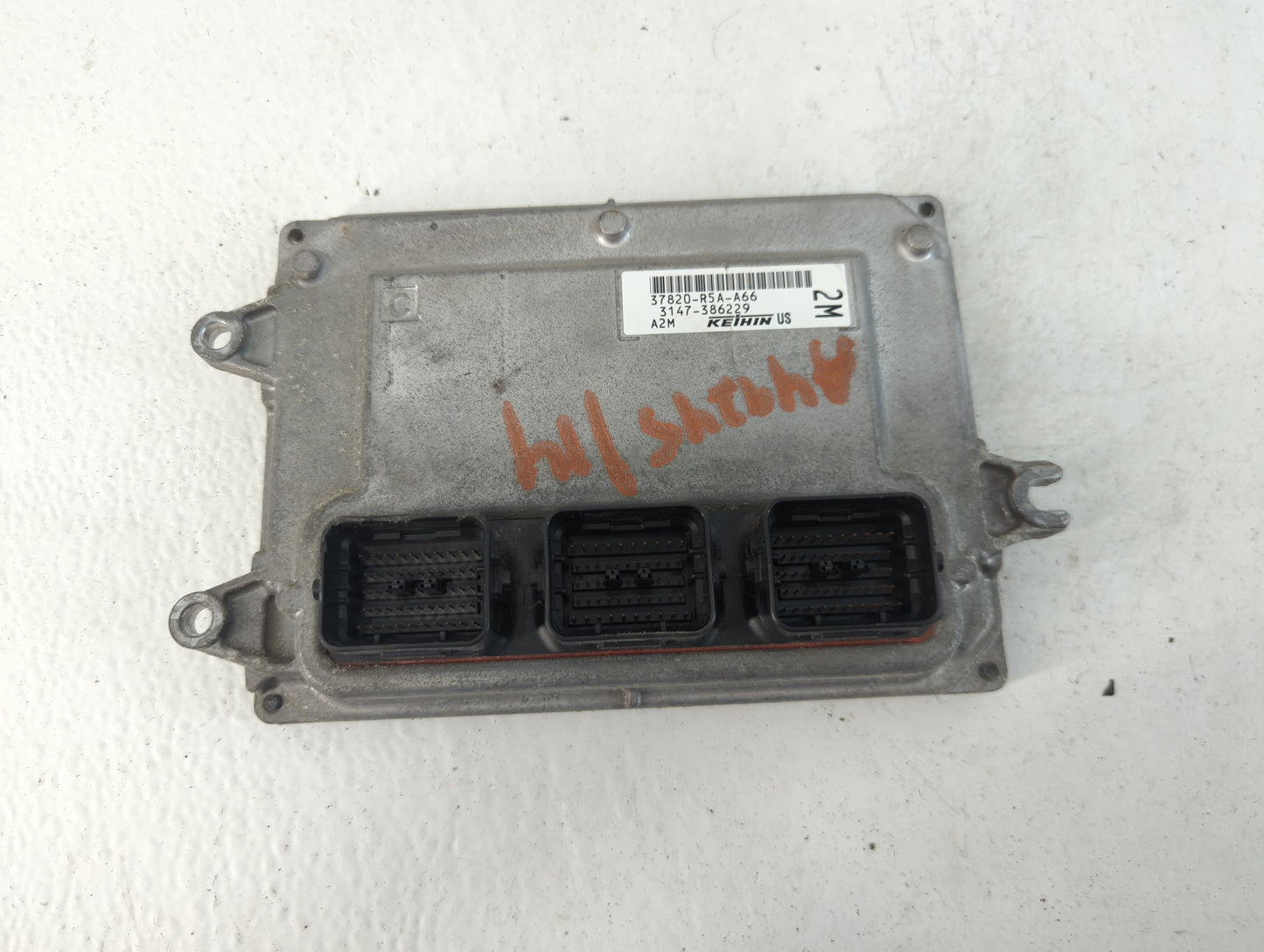 2012-2014 Honda Cr-V PCM Engine Control Computer ECU ECM PCU OEM P/N:3147-386229 37820-R5A-A66 Fits Fits 2012 2013 2014 OEM 