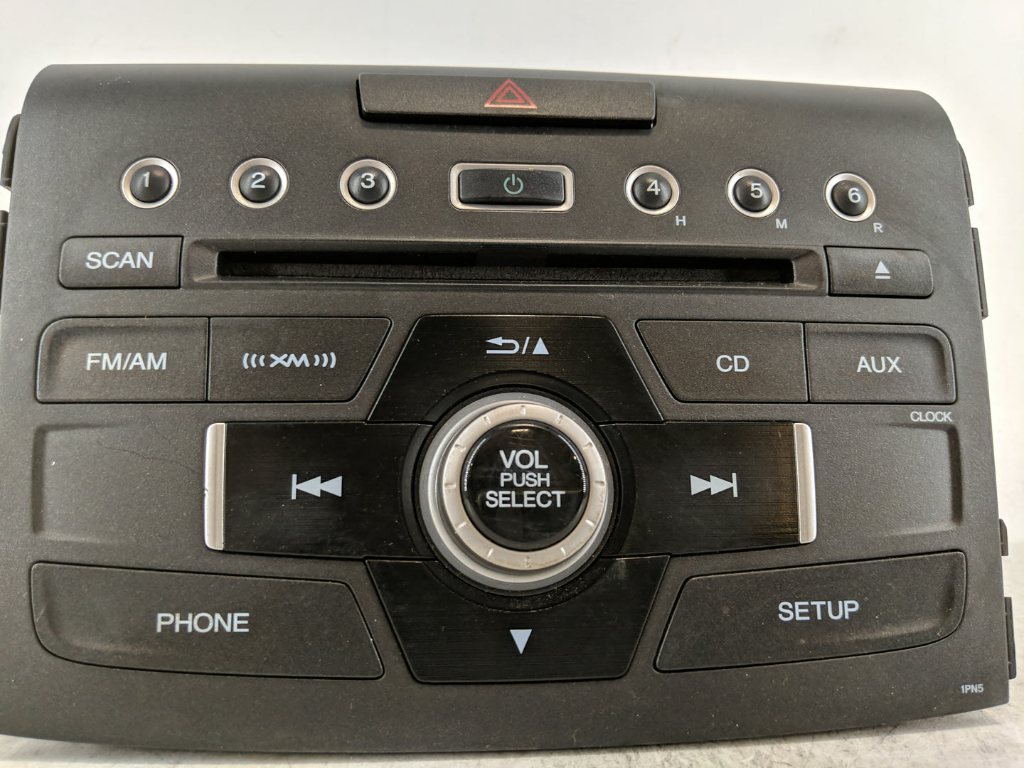 2012-2014 Honda Cr-V Radio AM FM Cd Player Receiver Replacement P/N:39100-T0A-A213-M1 Fits Fits 2012 2013 2014 OEM Used Auto