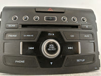 2012-2014 Honda Cr-V Radio AM FM Cd Player Receiver Replacement P/N:39100-T0A-A213-M1 Fits Fits 2012 2013 2014 OEM Used Auto