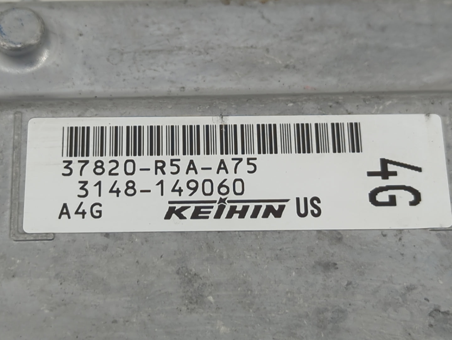 2012-2014 Honda Cr-V PCM Engine Control Computer ECU ECM PCU OEM P/N:37820-R5A-A75 Fits Fits 2012 2013 2014 OEM Used Auto Pa