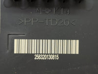 2012-2014 Honda Cr-V Fusebox Fuse Box Panel Relay Module P/N:256320130815 Fits Fits 2012 2013 2014 OEM Used Auto Parts - Oem