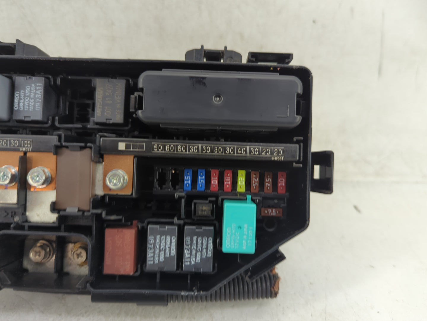 2012-2014 Honda Cr-V Fusebox Fuse Box Panel Relay Module P/N:191R20KGE1 Fits Fits 2012 2013 2014 OEM Used Auto Parts - Oemus