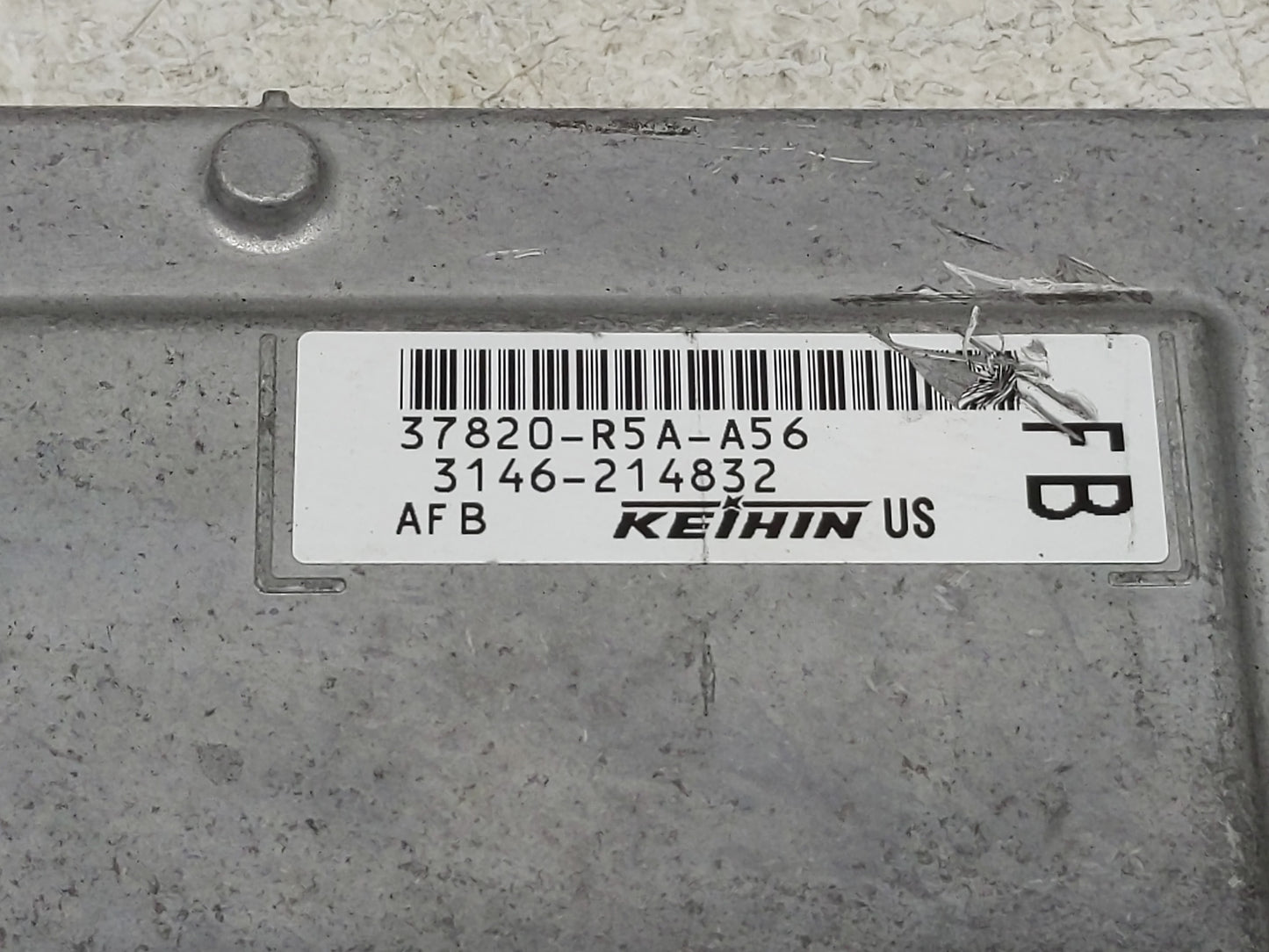 2012-2014 Honda Cr-V PCM Engine Control Computer ECU ECM PCU OEM P/N:37820-R5A-A56 Fits Fits 2012 2013 2014 OEM Used Auto Pa