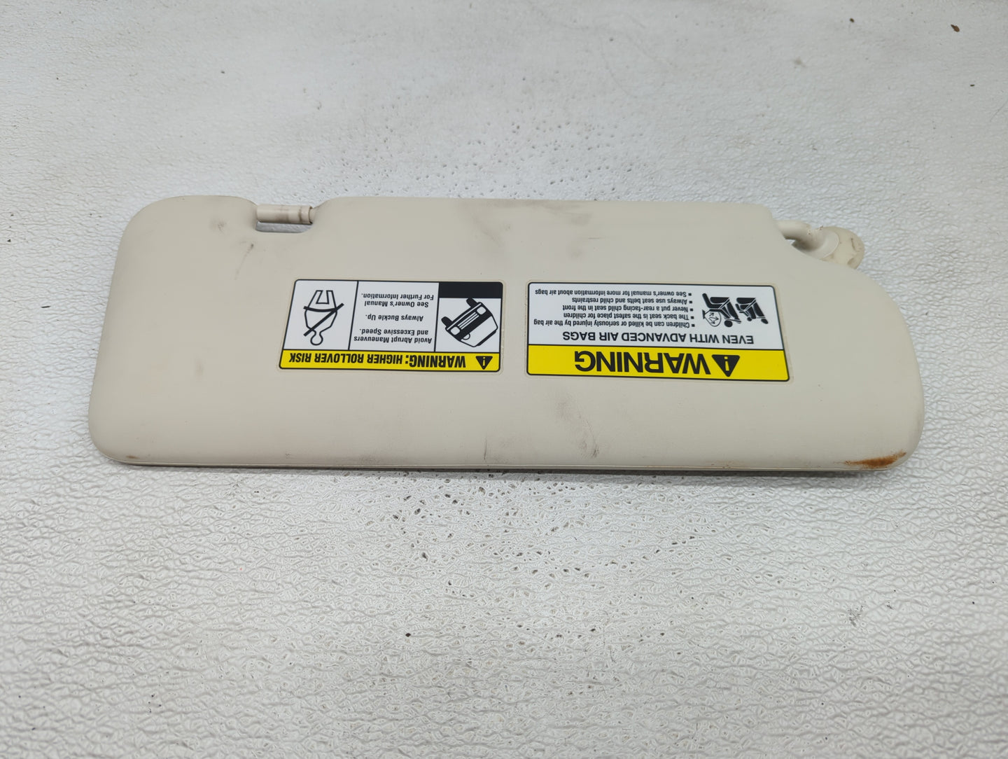 2012-2014 Honda Cr-V Sun Visor Shade Replacement Driver Left Mirror Fits Fits 2012 2013 2014 OEM Used Auto Parts - Oemusedau
