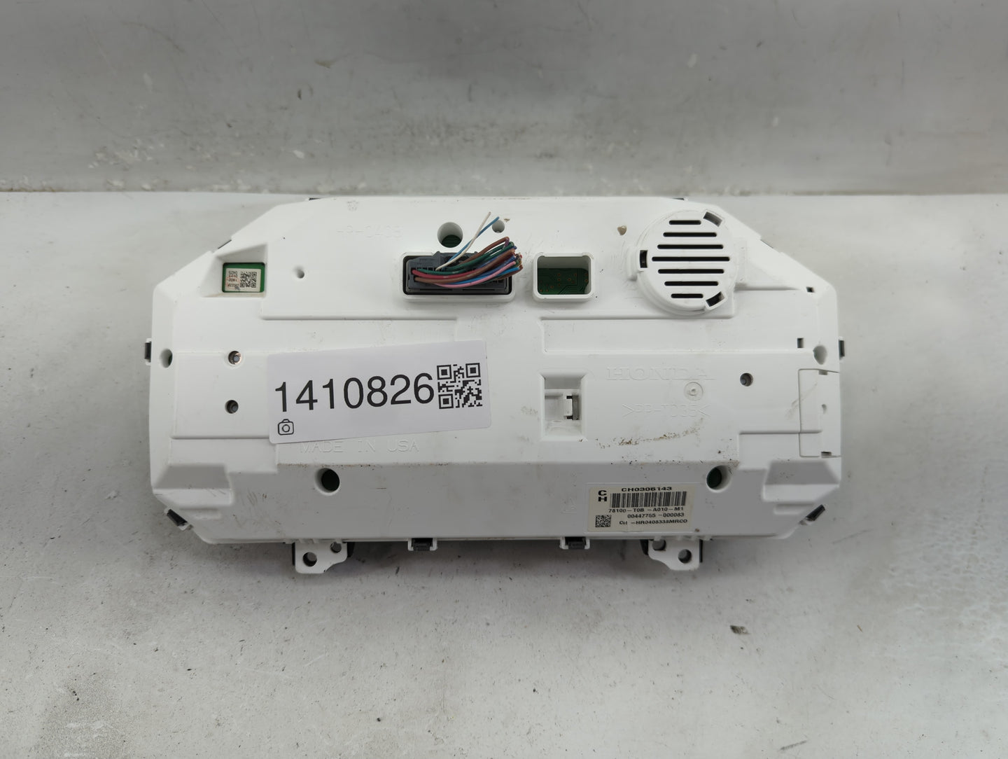 2014 Honda Cr-V Instrument Cluster Speedometer Gauges P/N:78100-T0B-A010-M1 Fits OEM Used Auto Parts - Oemusedautoparts1.com