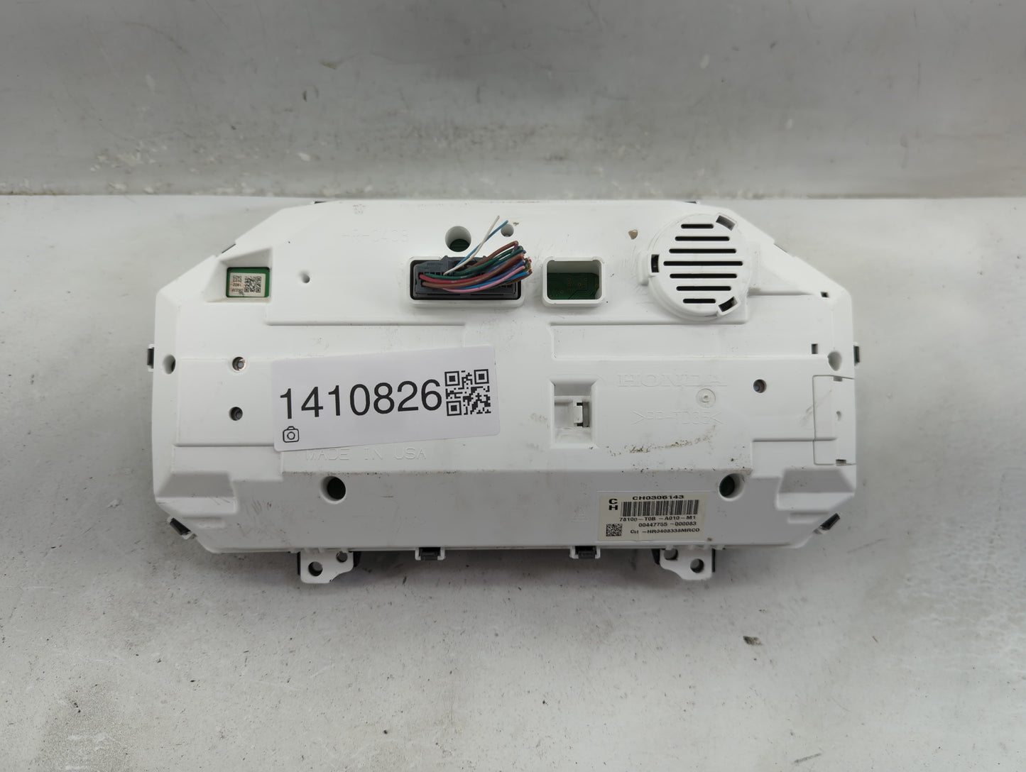 2014 Honda Cr-V Instrument Cluster Speedometer Gauges P/N:78100-T0B-A010-M1 Fits OEM Used Auto Parts - Oemusedautoparts1.com