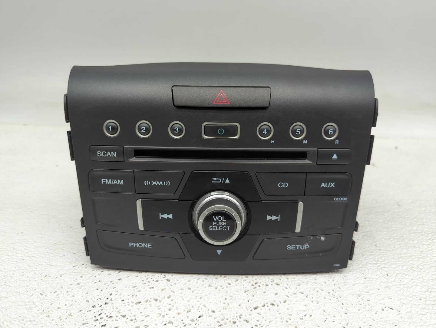 2012-2014 Honda Cr-V Radio AM FM Cd Player Receiver Replacement P/N:39100-T0A-A213-M1 Fits Fits 2012 2013 2014 OEM Used Auto