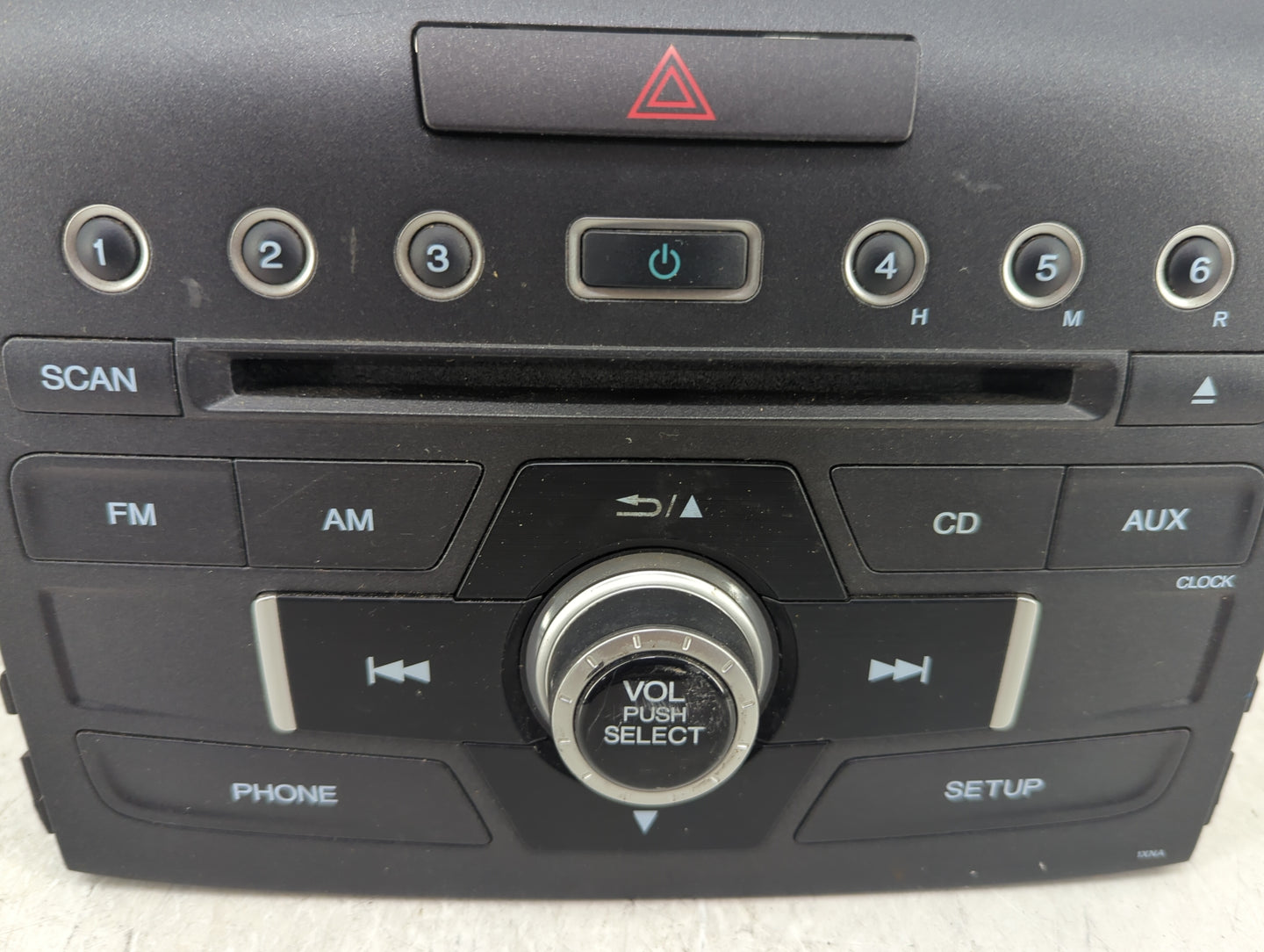 2012-2014 Honda Cr-V Radio AM FM Cd Player Receiver Replacement P/N:39100-T0A-A520-M1 Fits Fits 2012 2013 2014 OEM Used Auto