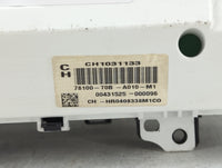 2014 Honda Cr-V Instrument Cluster Speedometer Gauges P/N:78100-T0B-A010-M1 Fits OEM Used Auto Parts - Oemusedautoparts1.com